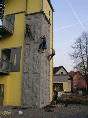 Kletterturm Außenansicht